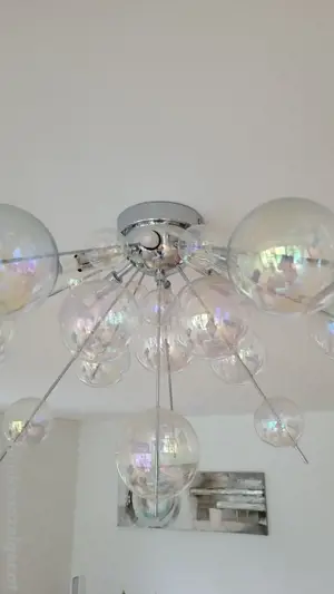 Deckenleuchte aus Glas, 6-flammig  Bild 3