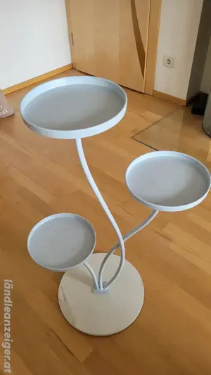 Blumenständer in weiß Bild 2