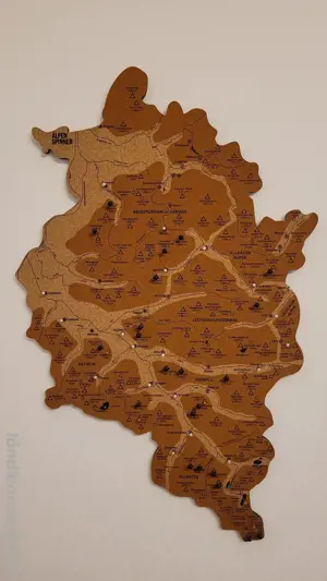 Alpenspinner Karte Vorarlberg