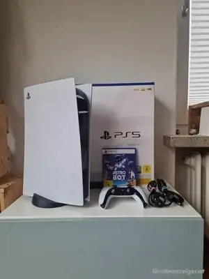 PlayStation PS5 Sony mit controller und verpakung 