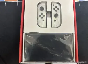 OLED Nintendo switch neu zustand mit Zubehör und rechung  Bild 2