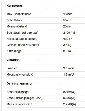 Heckenschere Metabo HS 55 Bild 2
