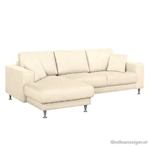 Ecksofa Cremefarben - Wohnungsauflösung