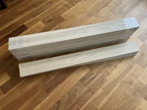 Hochwertige Eichenholzkantel mit 3x3cm und 90cm Länge Bild 4