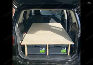 CAMPING Schlafeinsatz für VW TURAN 
