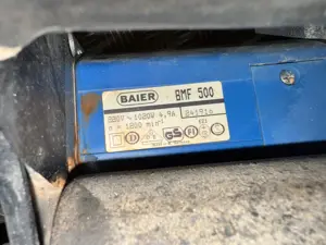 Baier Mauernutfräse BMF 500 Bild 2