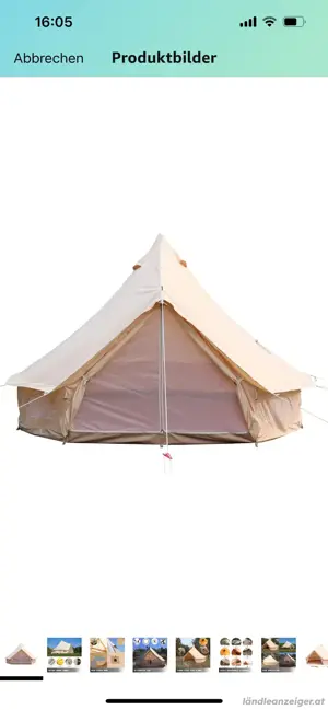 Jurte  Zelt 6 Meter Durchmesser