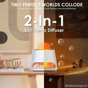 Aromadiffuser und Salzlampe Bild 2