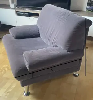 2er Sofa + Sessel