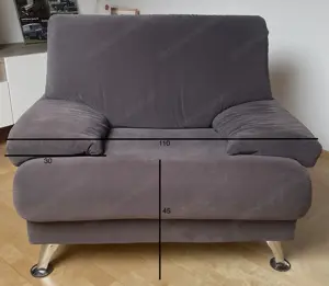 2er Sofa + Sessel Bild 3