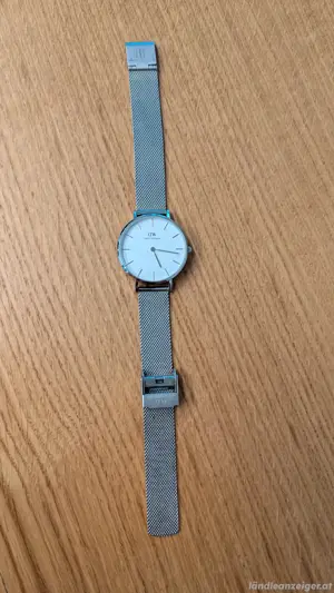 Daniel Wellington Armbanduhr Silber Bild 4