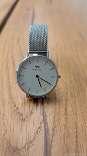 Daniel Wellington Armbanduhr Silber Bild 2