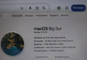 Laptop Apple MacBook Air Bild 5
