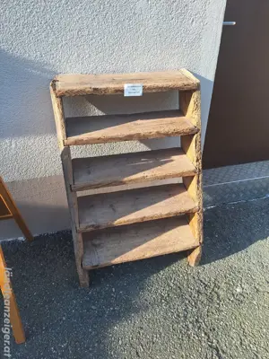 Altholz Leiter zur Dekoration