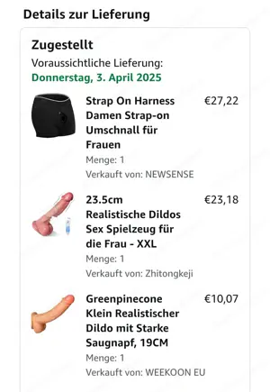2 Dildos und Strap-on