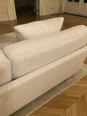 Gubi Flaneur Couch Sofa Eckcouch Designer Dedar Ecksofa hell crem Bild 6