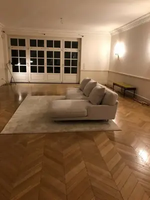 Gubi Flaneur Couch Sofa Eckcouch Designer Dedar Ecksofa hell crem Bild 3