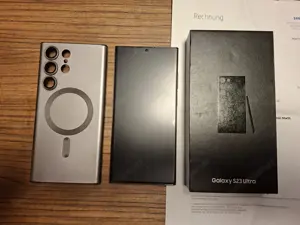 Samsung Galaxy S23 Ultra (1 TB, Titanium black) SM-S918 top Zustand Bild 2