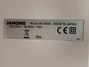 Janome Horizon Memory Craft 15000 Näh-Stickmaschine OVP, Software Bild 3