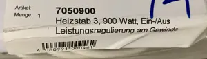 Schulte Breda Designheizkörper + Heizstab 900W in Originalverpackung Bild 4
