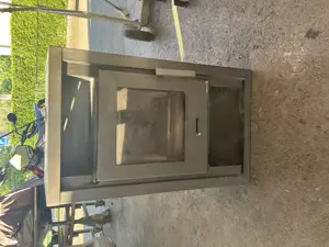 Holzhofen gebraucht ca 7kw günstig abzugeben Bild 2