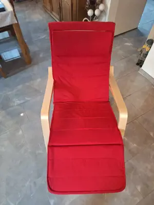 RelexSessel Textil Holz Bild 3