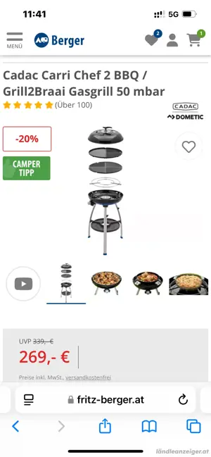 Camping Grill Bild 2