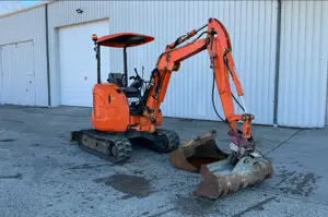 Komatsu PC 26 MR Minibagger 2,7 t Bagger mit Löffelpaket 2017