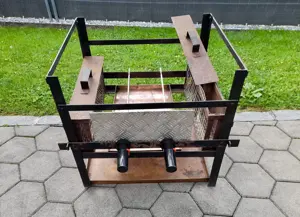 Hähnchengrill Holzkohle inkl. Zubehör