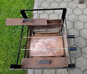 Hähnchengrill Holzkohle inkl. Zubehör Bild 2