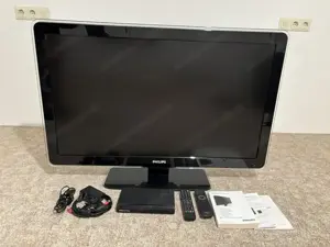 Philips 42-Zoll Fernseher inkl. SAT-Receiver und Zubehör