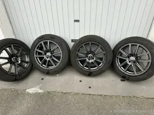 18 zoll Whelworld Felgen mit Winterreifen 5x112 