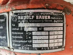 Pumpe Bauer Bild 6