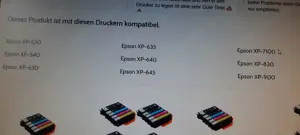 Druckerpatronen für  Epson  7100 und mehr " Foto"