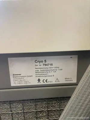 Cryo 5 Medizinisches Kaltluftgerät Bild 2