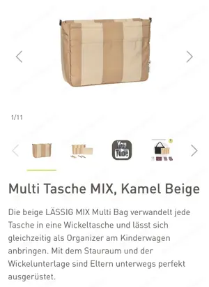 Lässig Wickeltasche Bild 2