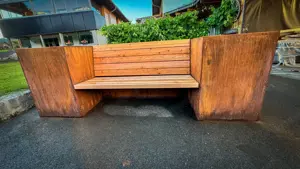  Hochbeet Giardino mit Sitzbank   Gärtnern & Genießen in einem! Edelrost trifft Sitzkomfort.  Bild 10