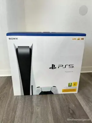 PlayStation ps5 neu in verpakung mit controller 