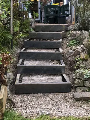Gartentreppe für den Hanggarten aus Metall   SCALA MODULARE von Viva la Garten Bild 6