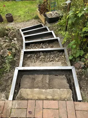 Gartentreppe für den Hanggarten aus Metall   SCALA MODULARE von Viva la Garten Bild 8