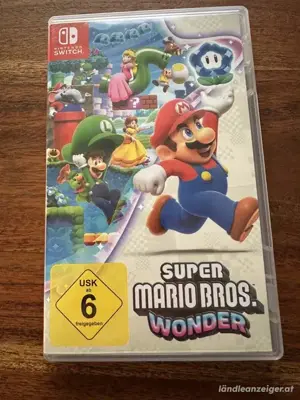 super Mario bros wonder , karten mit verpakung 