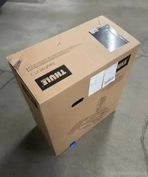 Thule EasyFold XT 2 Fahrradträger zusammenklappbar silber schwarz FIX4BIKE   Neu! OVP