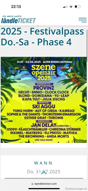 Szene Karte 2025 Bild 2