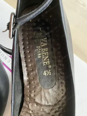 Stöckelschuhe Dunkelblau, VA BENE, Echt Leder, Gr 38 Bild 3