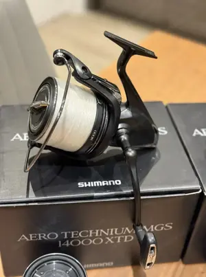3 x Shimano Aero Technium Mgs 14000 XTD Rollen Traumhafter Zustand Bild 2