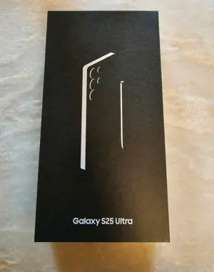 Samsung S 25 Ultra  512 GB Titanium Black Neu  OVP