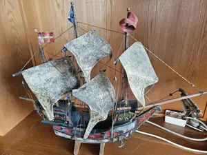 Modell Schiff, Segelschiff, Segelschiffmodell, Modellschiff