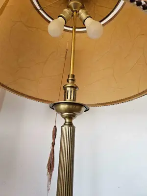 antike Lampe, Stehlampe Bild 3