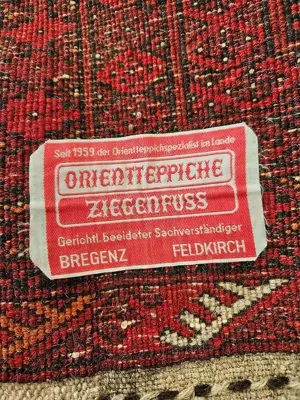 Orientteppich mit Urkunde für den Qualitätsnachweis, Teppich Bild 2