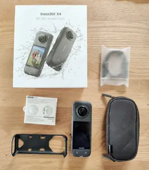 Insta360 X4   360  Kamera, 8K Video, Top Zustand